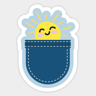 Pocket Full Of Sunshine Sticker